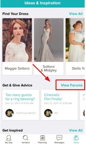 Click on View Forums