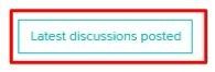 Latest Discussions Posted