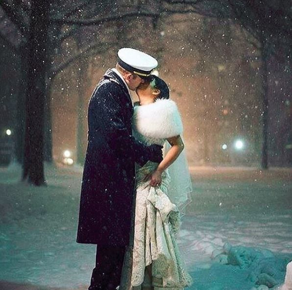 WeddingWire Winter Games: Snowy Engagement Pictures or Snowy Wedding Pics? 2