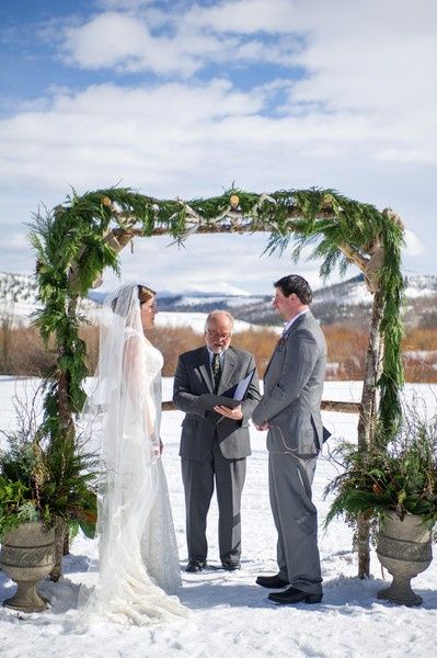 WeddingWire Winter Games: Fireside or Mountain Top Ceremony? 2
