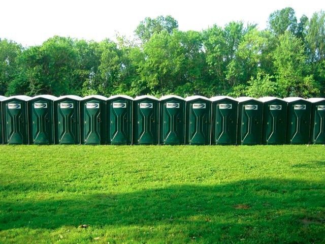 Would you rather... have one nice bathroom or 10 porta potties? 2