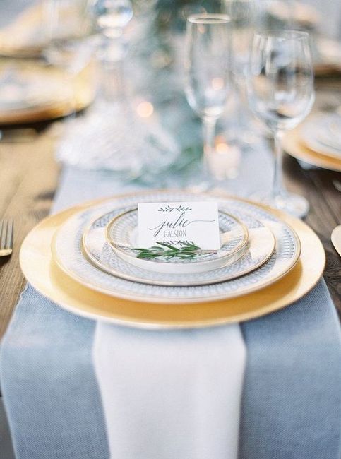 Place cards, escort cards, or seating chart? 1