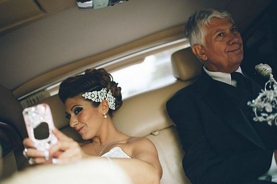 Who is more likely to check their phone during the wedding? You or your fiancé(e)?? 2