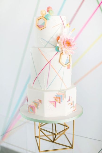 Geo or Geode: Wedding Cake? 1