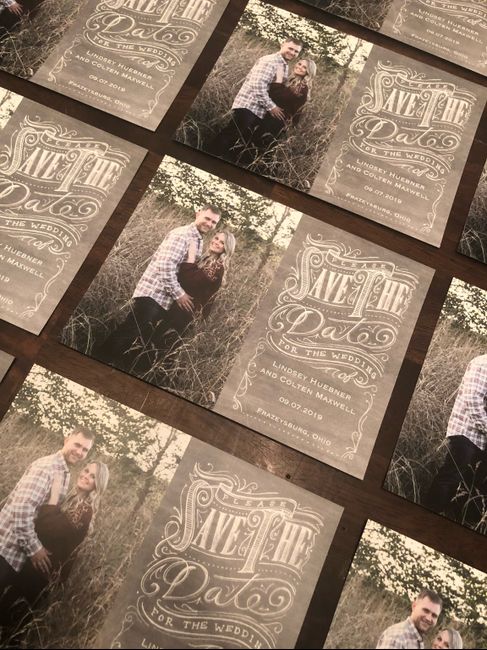show me off your save the Date!! - 1