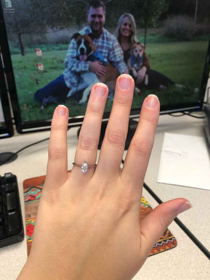 Did you help pick your ring? - 1