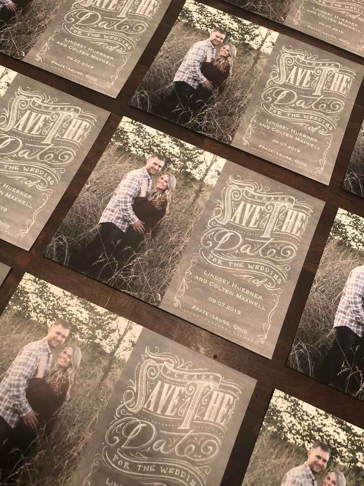 show me off your save the Date!! - 1