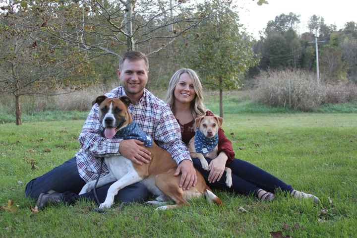 Engagement pics with our pup!!! - 1