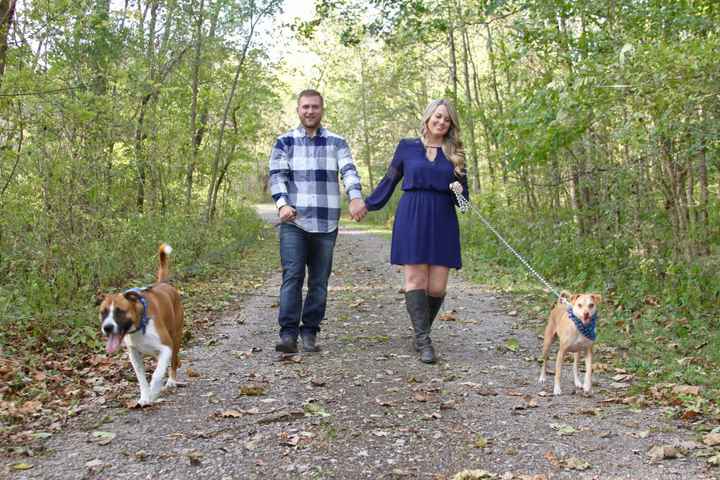 Engagement pics with our pup!!! - 3