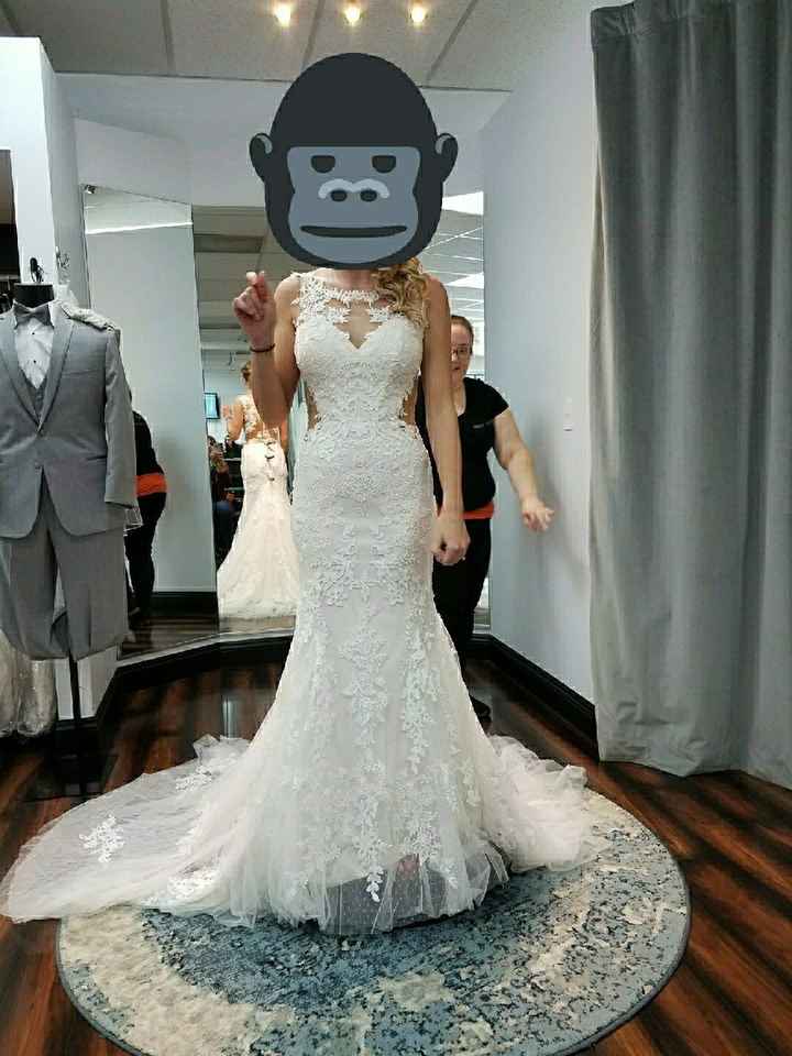 Wedding dress anxiety