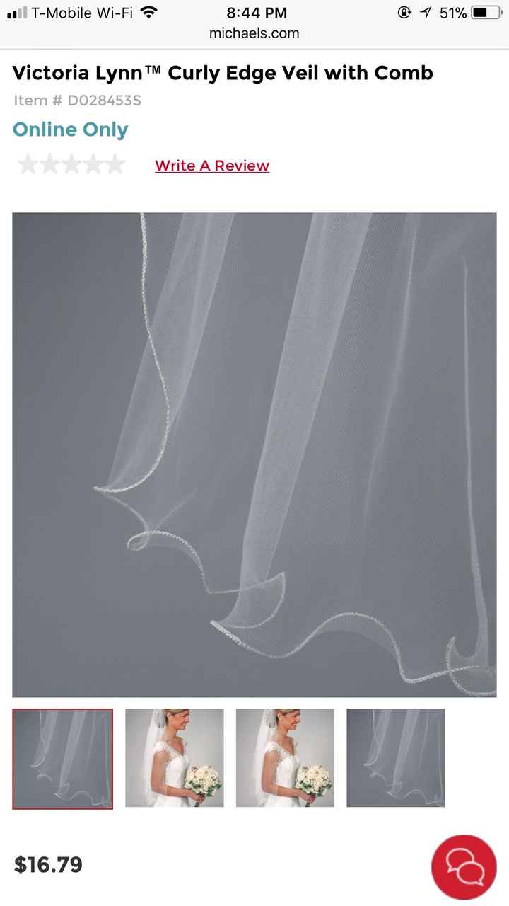 Cheaper veils?? - 4