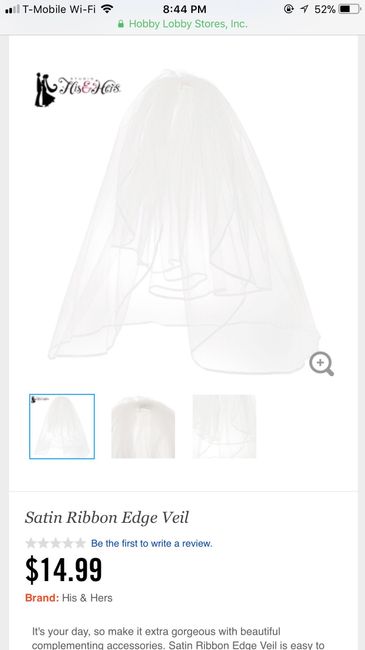 Cheaper veils?? 3