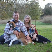 Engagement pics with our pup!!! - 1