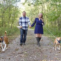 Engagement pics with our pup!!! - 3
