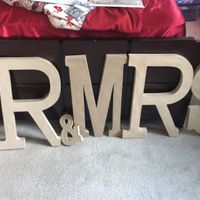 Wooden Initial - 1