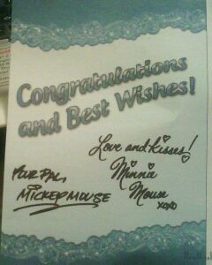 My response from Mickey & Minne (pics)