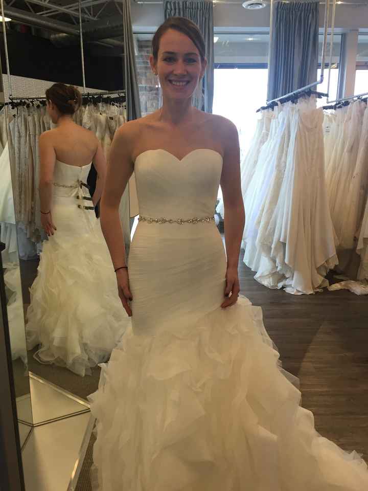 I finally said YES to the dress!!!