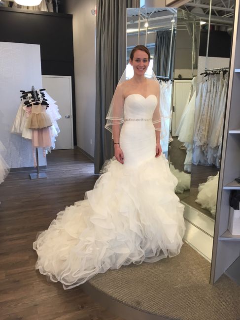 I finally said YES to the dress!!!