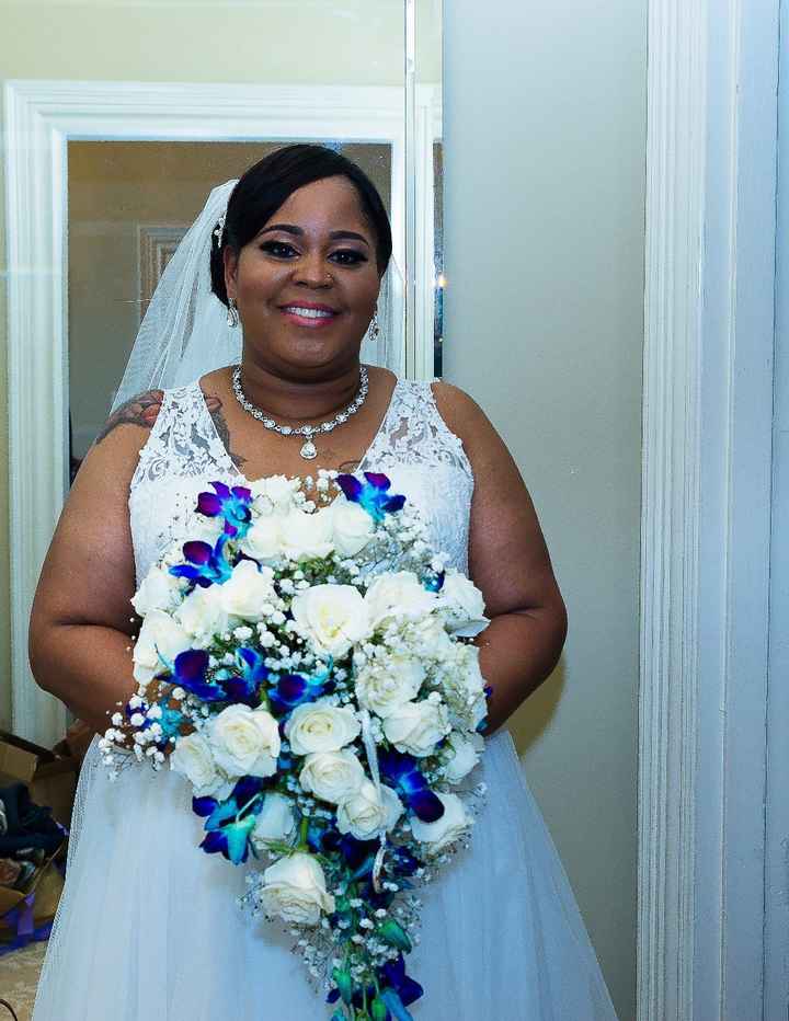 Before walking down the aisle 