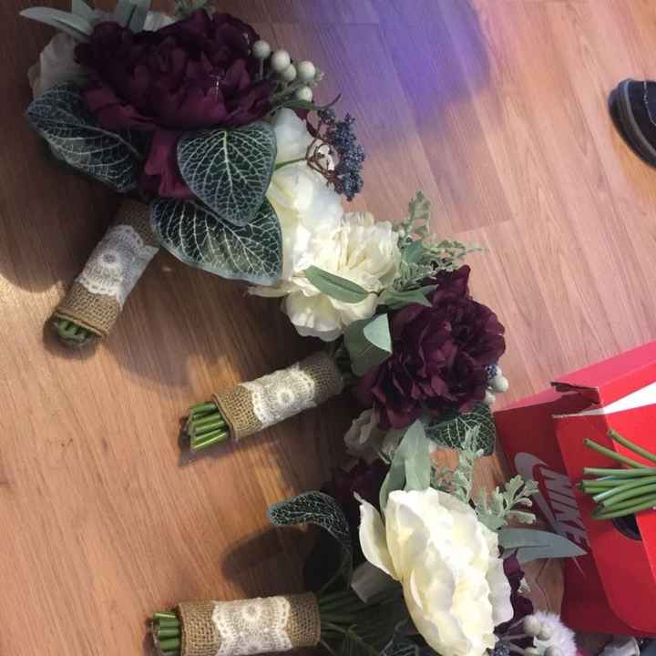 Made my own bridal bouquet!