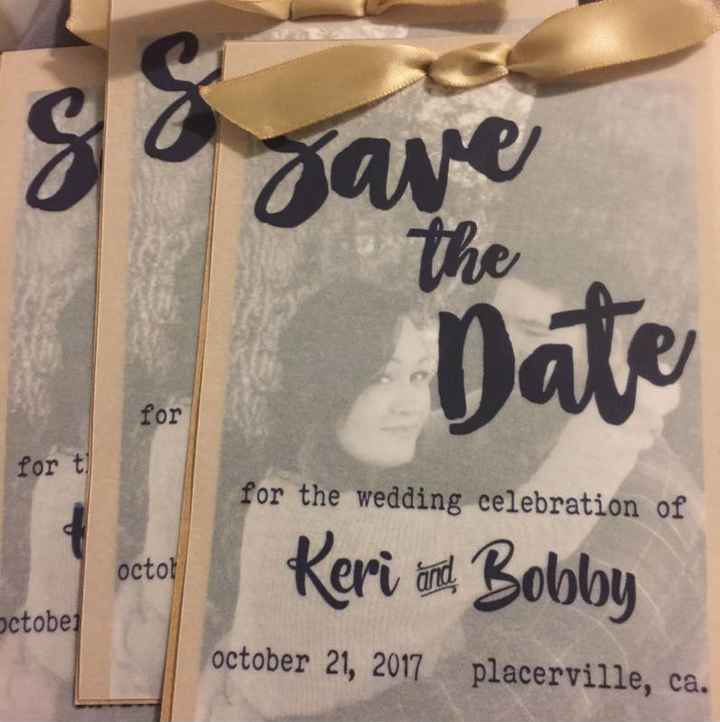 Show me your Save-the-Dates!