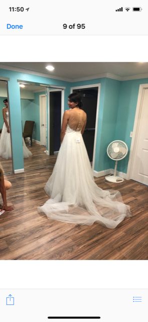 back of dress