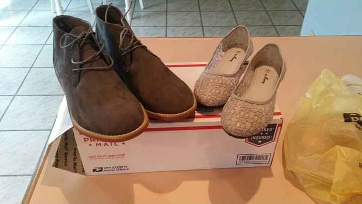 Our shoes are here!!!