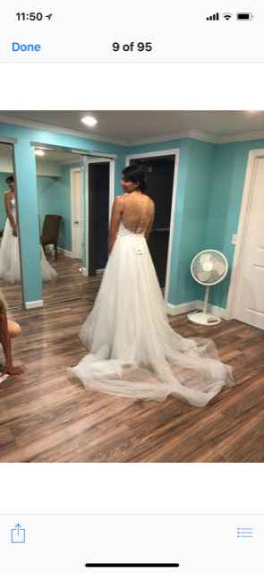 back of dress
