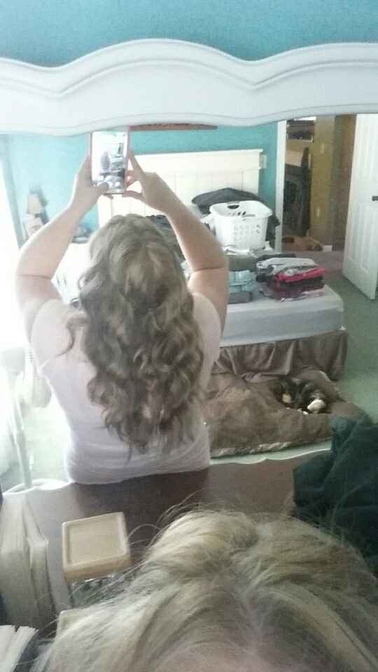 Makeup and hair mock up