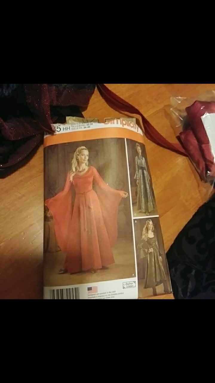 Almost done with the dress!