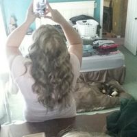 Makeup and hair mock up