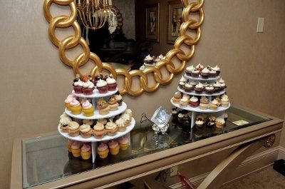 cupcake wedding cake