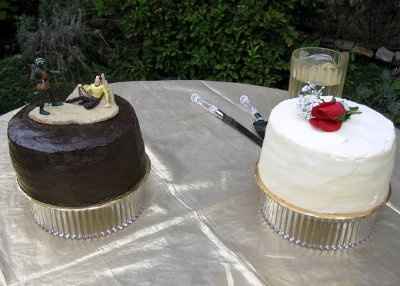 wedding cakes- untraditional