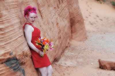 Colored wedding dresses
