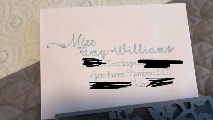 My start at invites!