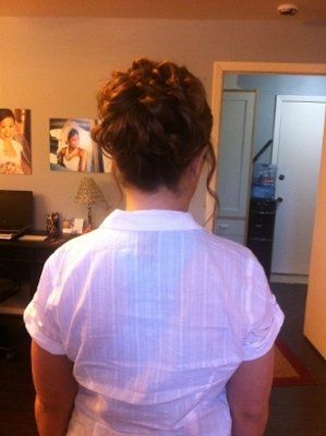 WEDDING HAIR? How are you doing your hair the day of?