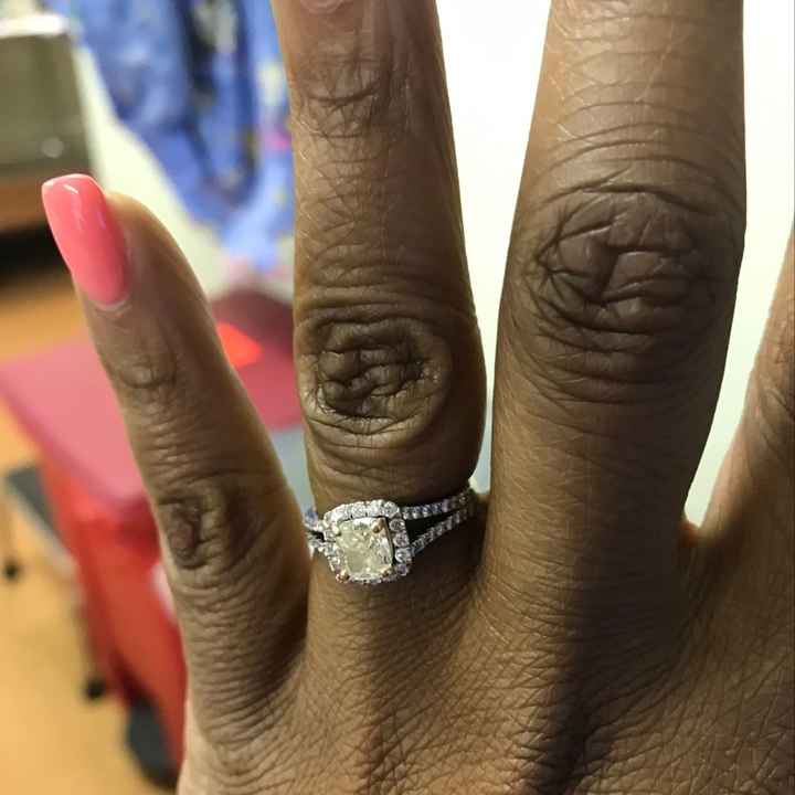 Let's see your engagement rings