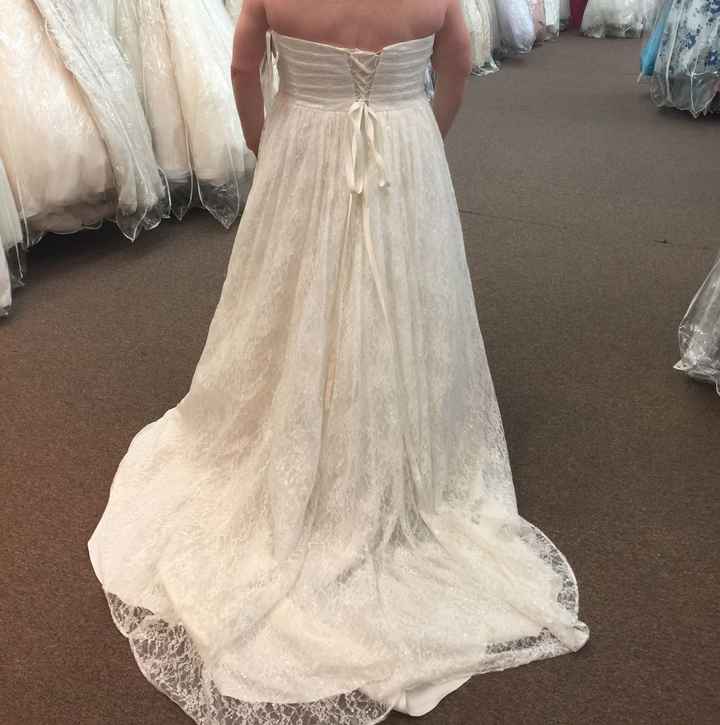 I said yes to the dress!!