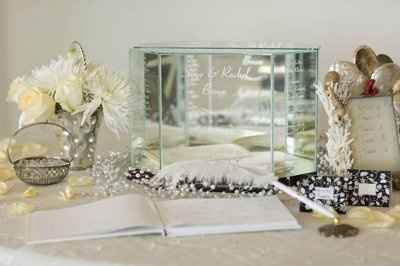 What are you guys using to collect cards at the reception?