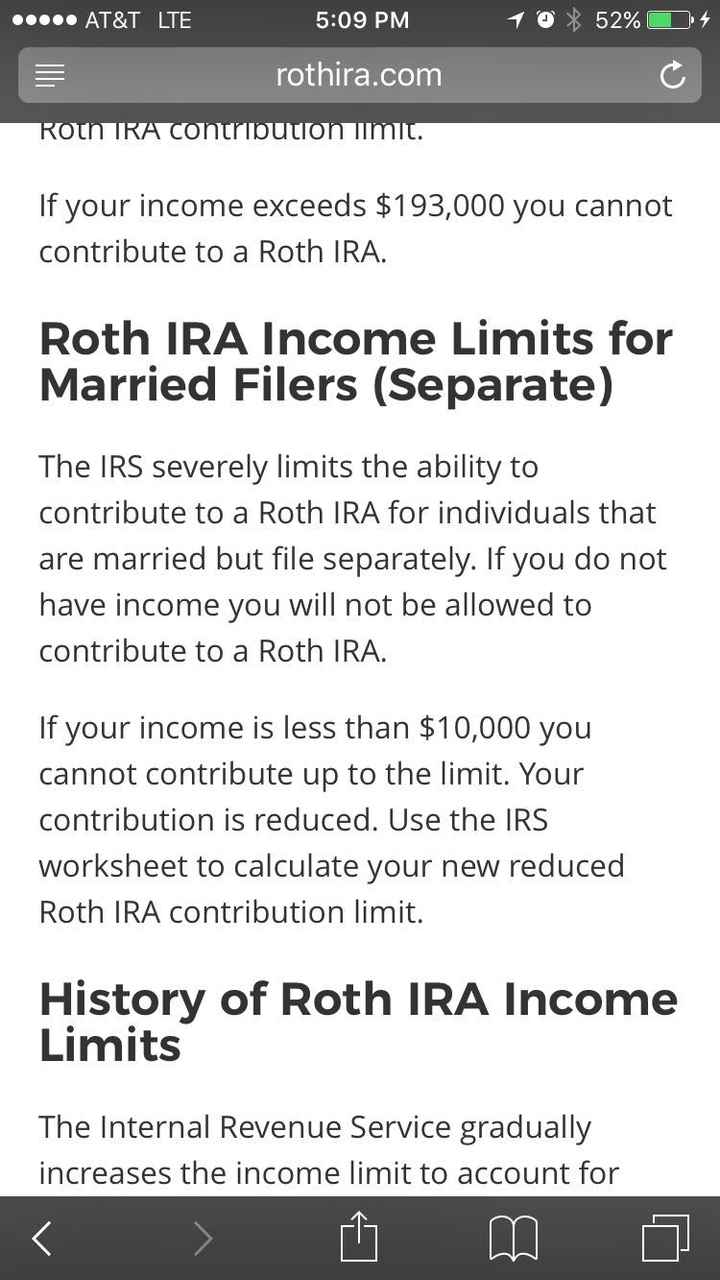 NWR: Roth IRA/finances