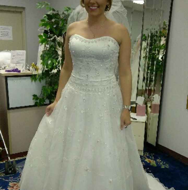  How much was your wedding dress? - 1
