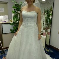  How much was your wedding dress? - 1