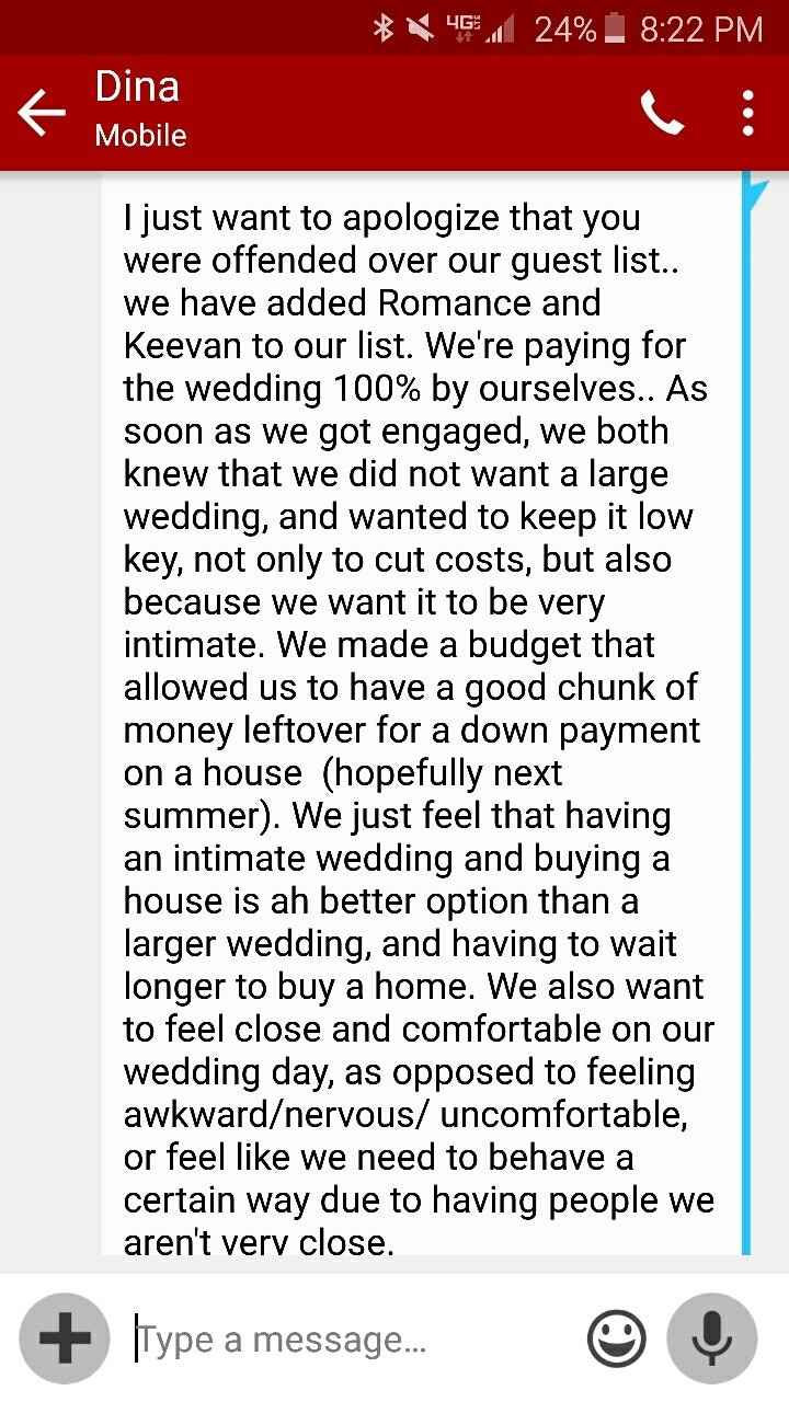 FMIL guest list drama