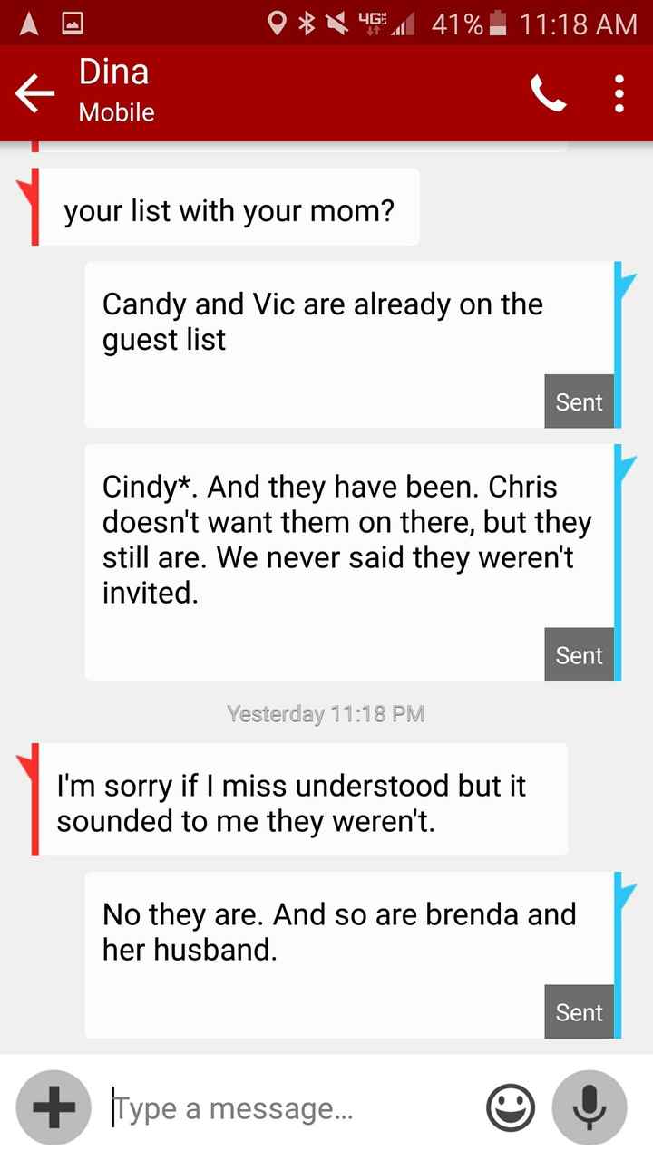 FMIL guest list drama