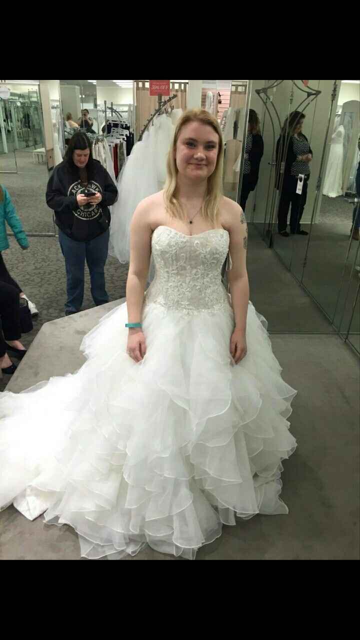 The dresses that didn't make the cut.