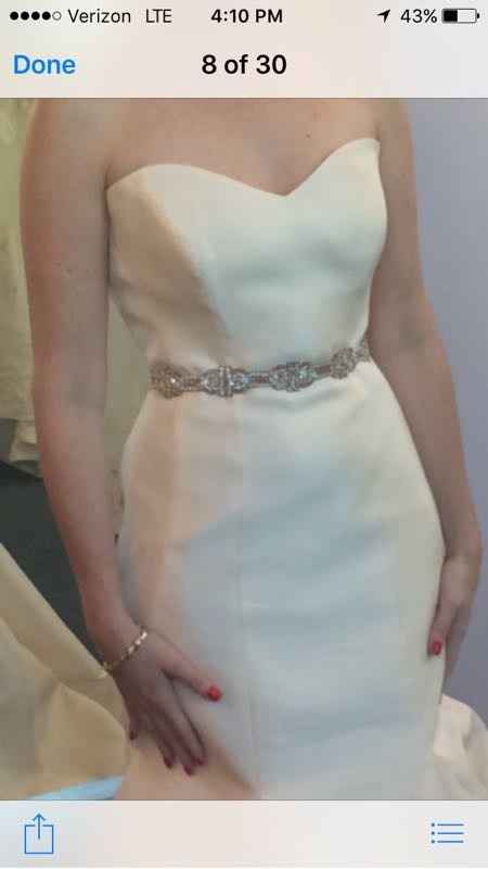 Show me your dress sash/belt