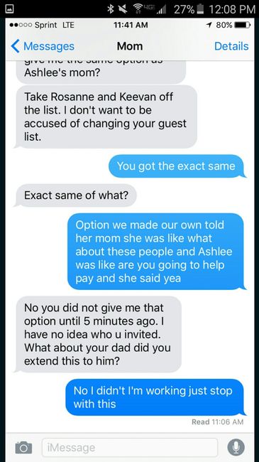 FMIL guest list drama