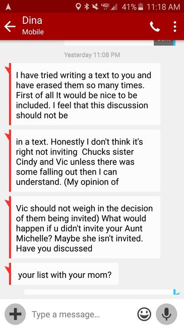 FMIL guest list drama