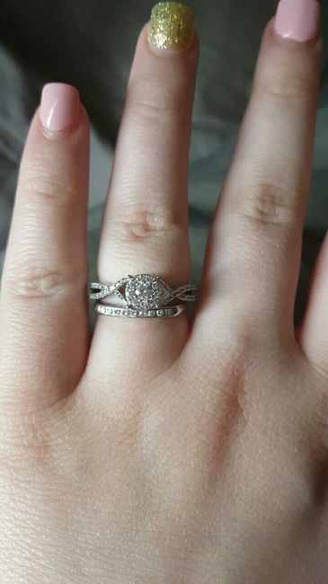 Engagement ring/wedding ring