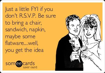 rsvp - yep, another complaint - 1